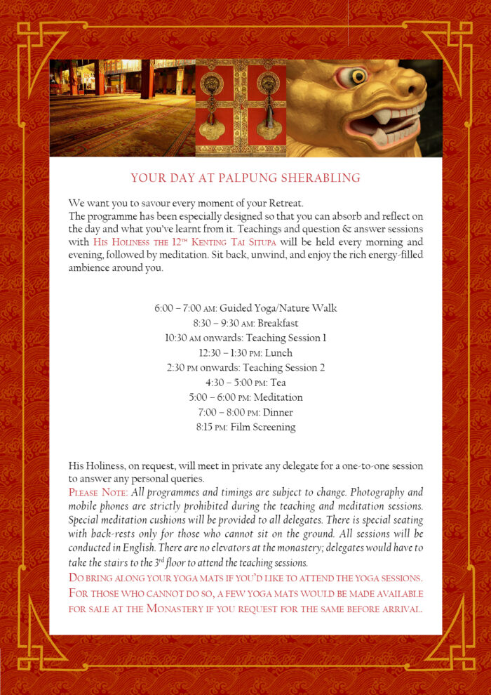 Retreat in a Monastery