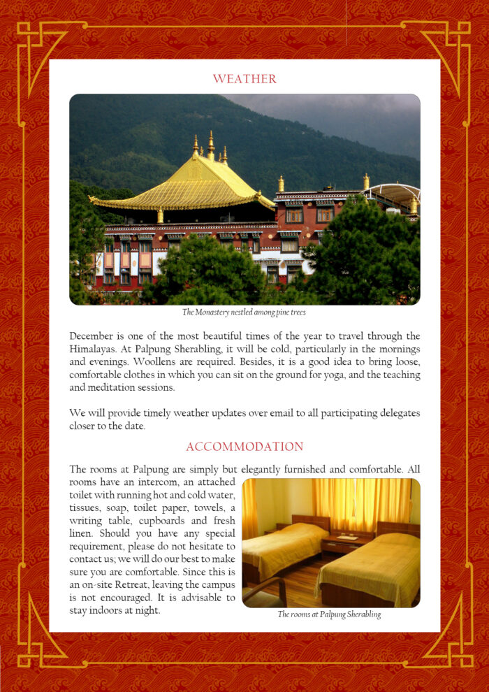 Retreat in a Monastery